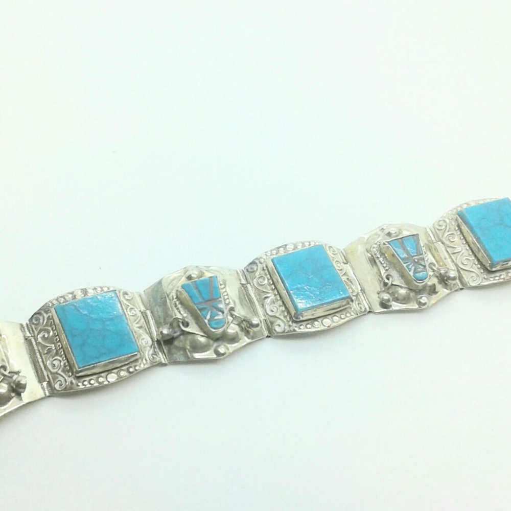 VNTG AZTEC MASK BRACELET